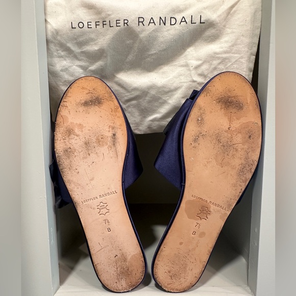 Loeffler Randall - Rey sandal eclipse navy satin - Picture 3 of 5